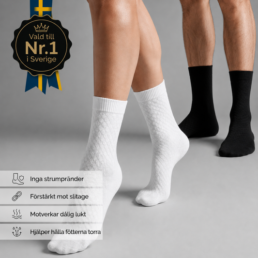 Airfoot bambustrumpor 5 pack