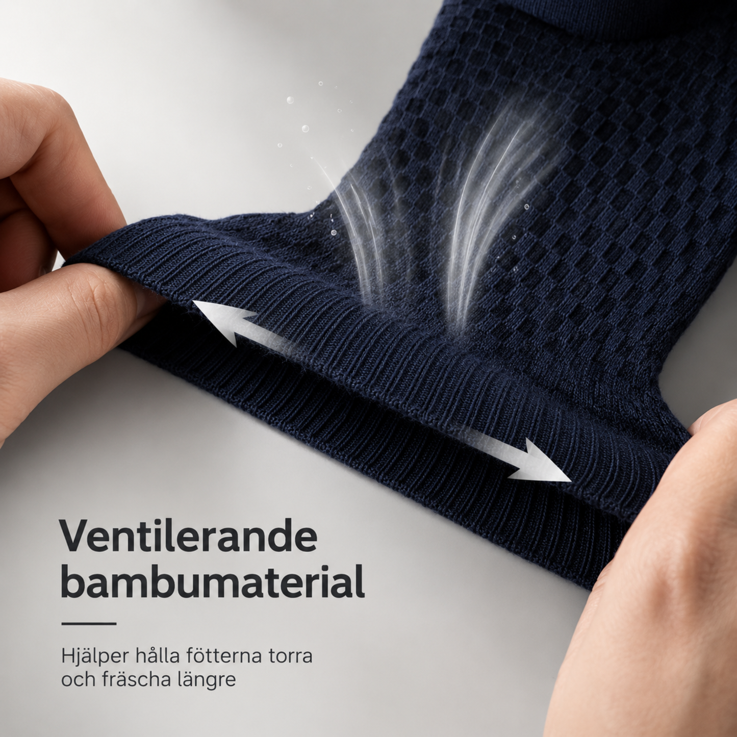 Airfoot bambustrumpor 5 pack